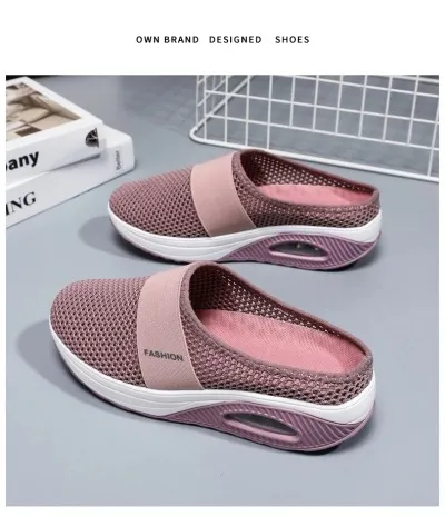  🔥2026 Summer Best Seller - Women's Cushion Slip-On Walking Shoes