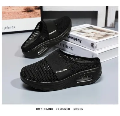  🔥2026 Summer Best Seller - Women's Cushion Slip-On Walking Shoes